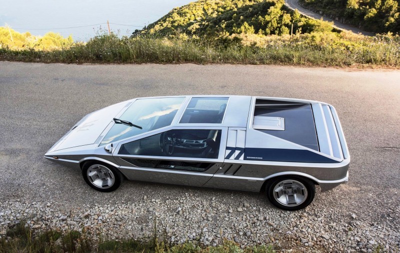 Concept Debrief - 1972 Maserati Boomerang by GIUGIARO 13