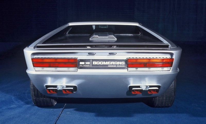 Concept Debrief - 1972 Maserati Boomerang by GIUGIARO 8