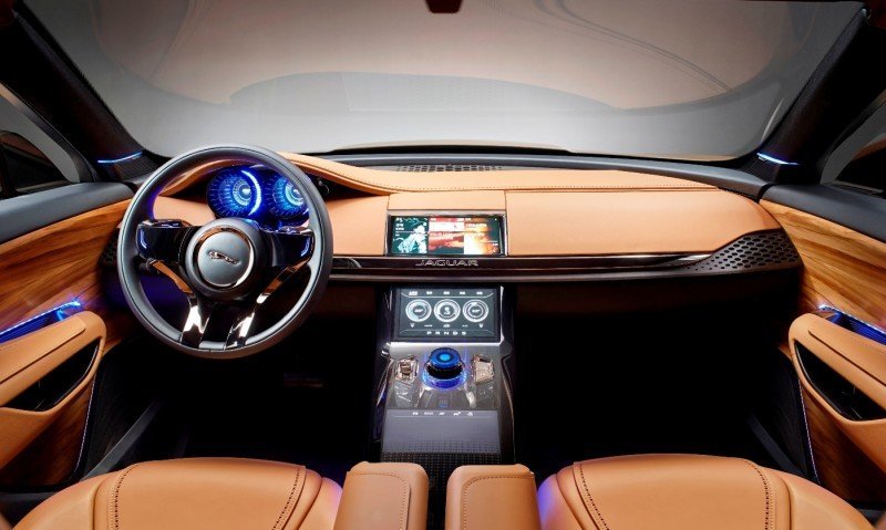 2016 JAGUAR XQ-Type Preview - C-X17 SUV INTERIOR 11