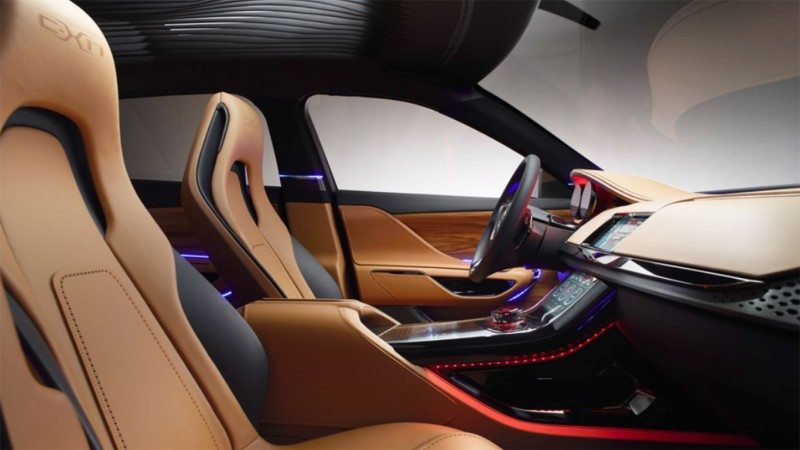 2016 JAGUAR XQ-Type Preview - C-X17 SUV INTERIOR 2