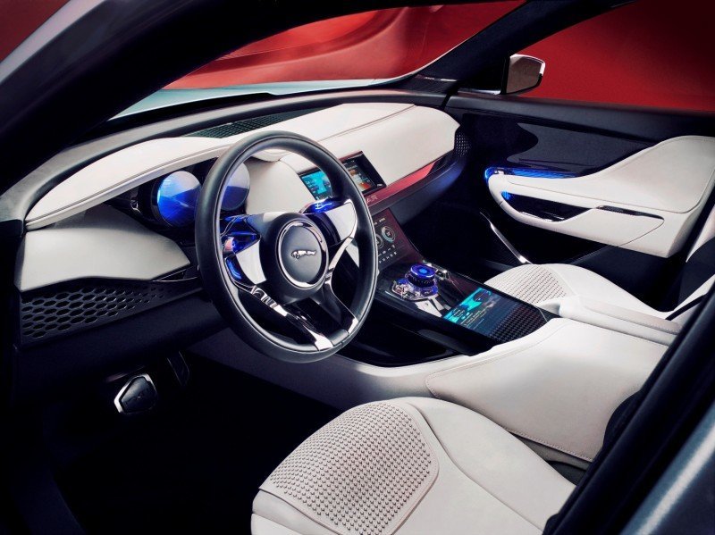 2016 JAGUAR XQ-Type Preview - C-X17 SUV INTERIOR 29