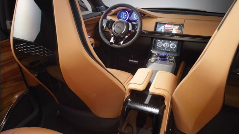 2016 JAGUAR XQ-Type Preview - C-X17 SUV INTERIOR 5