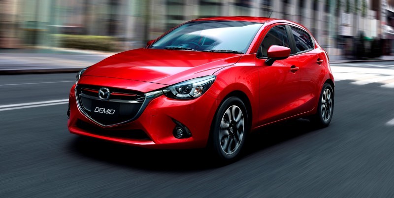 2016 Mazda2 First Photos! Upmarket New Grille and Cabin Highlight Changes 2