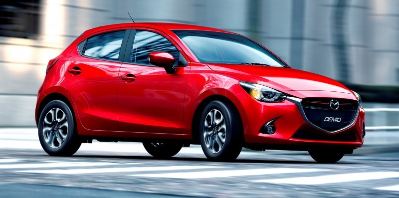2016 Mazda2 First Photos! Upmarket New Grille and Cabin Highlight Changes 3