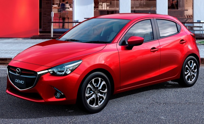 2016 Mazda2 First Photos! Upmarket New Grille and Cabin Highlight Changes 4