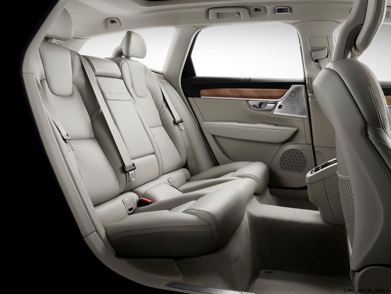 Volvo V90 Studio Interior Rear seats