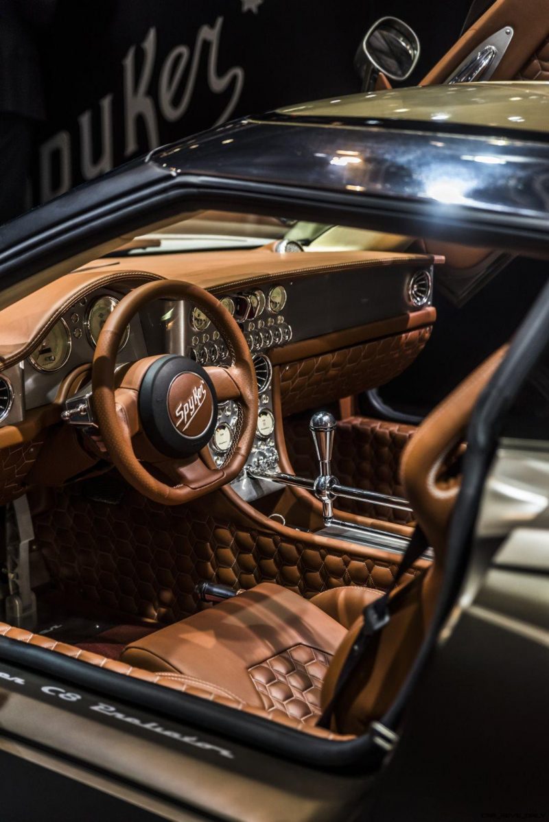 2017 SPYKER C8 Preliator Interior 1