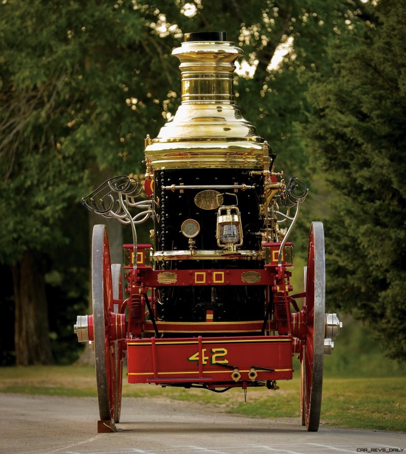 1894 Silsby Fourth Size Horse-Drawn Steam Pumper 7