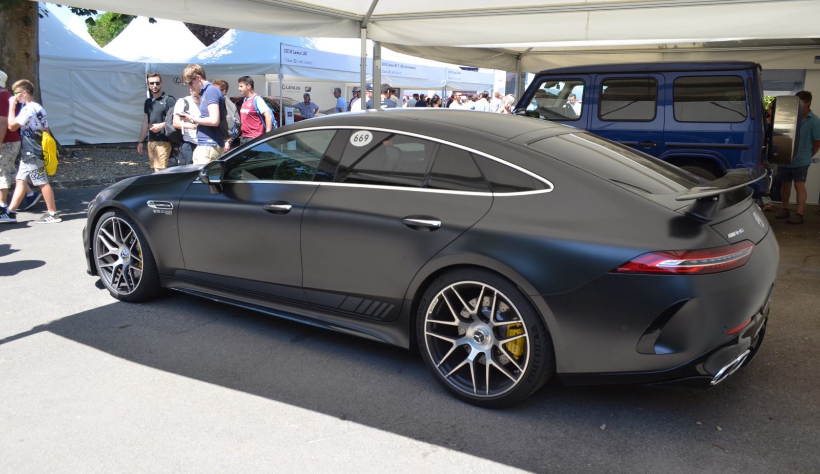 2019 mercedes-amg gt63s first look 2018 goodwood fos 8