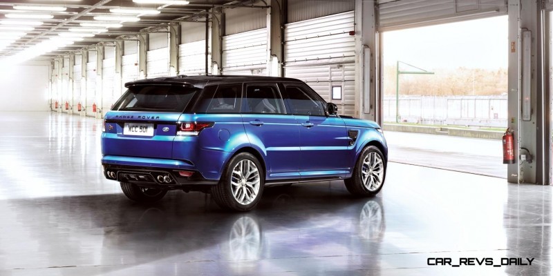 4.5s, 162MPH 2015 Range Rover Sport SVR is Official 2