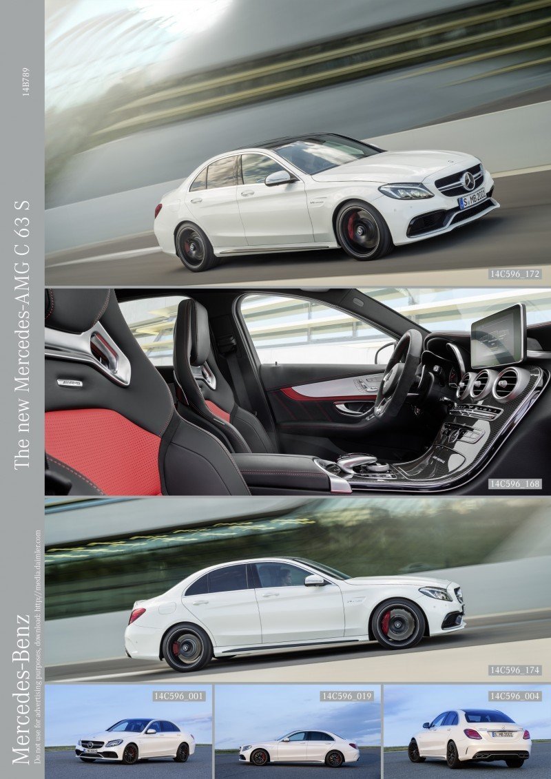 510HP, 3.9s 2015 Mercedes-AMG C63 S Joings New C63 - Without the Benz Name 42