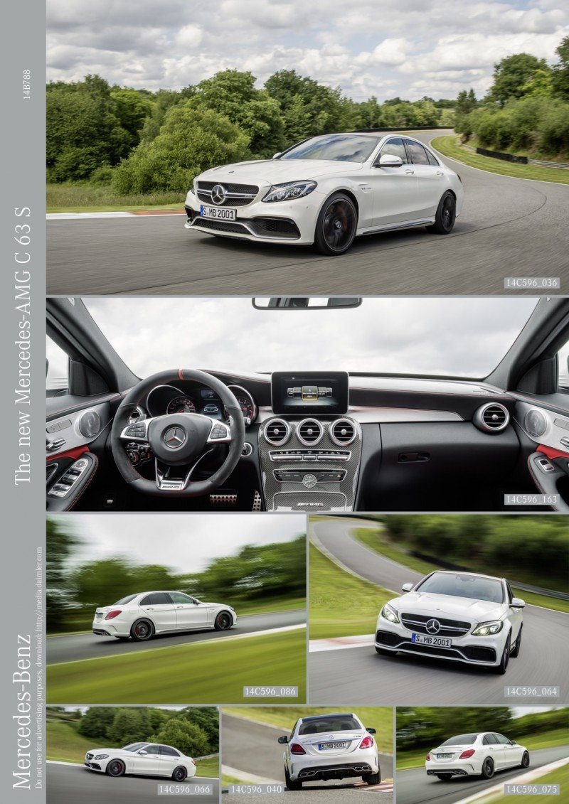 510HP, 3.9s 2015 Mercedes-AMG C63 S Joings New C63 - Without the Benz Name 44