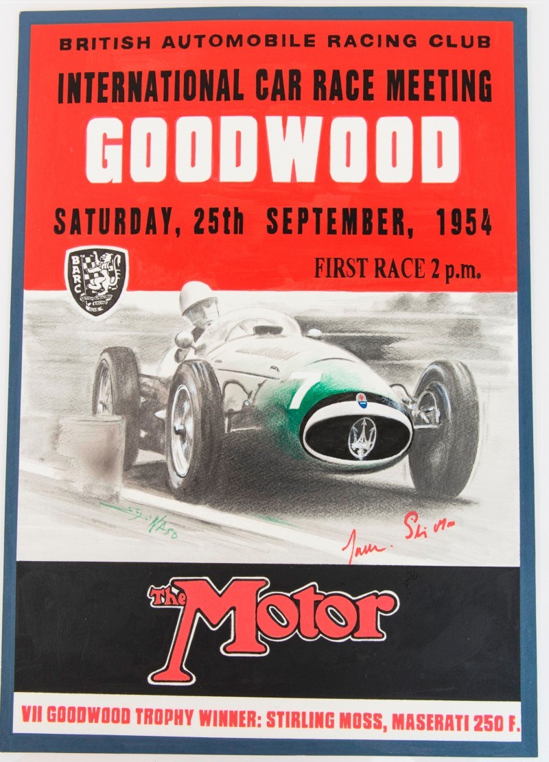 A Century of Victories - Goodwood lithograph