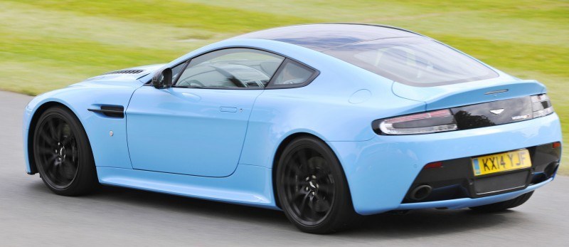 Aston Martin Zings Up Goodwood Hill (to its AMG Future) in Vantage S, Rapide S and Vanquish 12