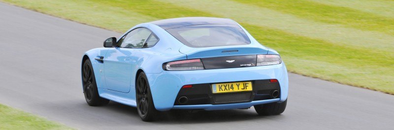 Aston Martin Zings Up Goodwood Hill (to its AMG Future) in Vantage S, Rapide S and Vanquish 13