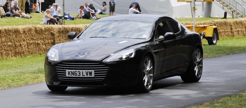 Aston Martin Zings Up Goodwood Hill (to its AMG Future) in Vantage S, Rapide S and Vanquish 3