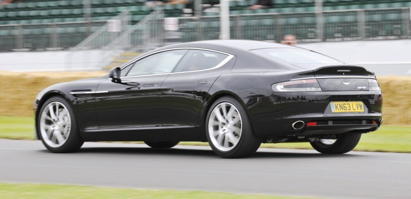 Aston Martin Zings Up Goodwood Hill (to its AMG Future) in Vantage S, Rapide S and Vanquish 4