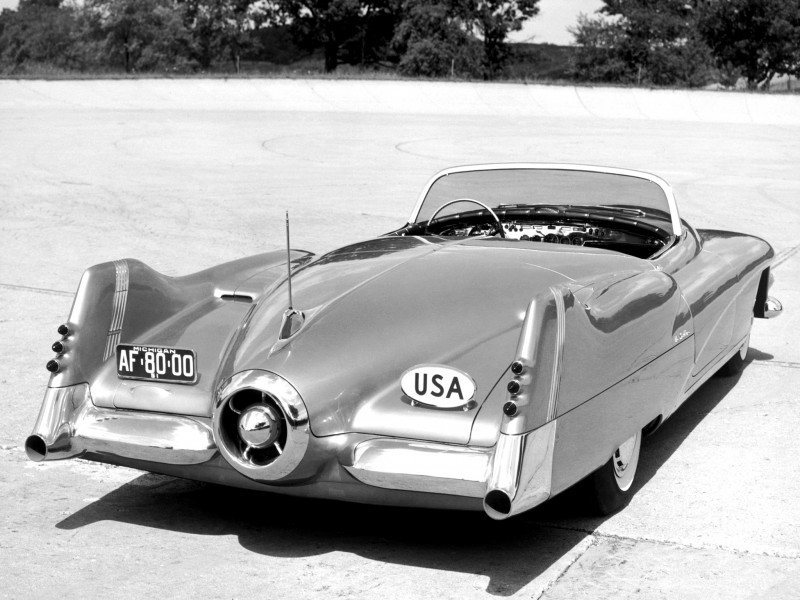 Atlanta Dream Cars - 1951 General Motors LeSabre XP-8 Struck Gold With Yank Tank Ethos of 1950s 15