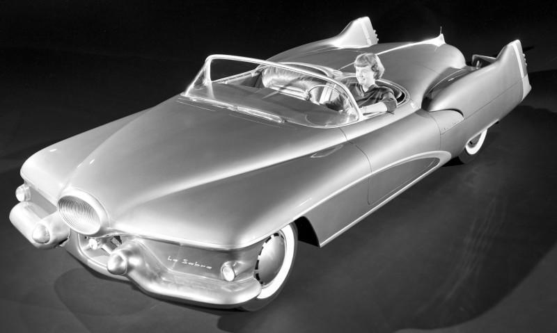 Atlanta Dream Cars - 1951 General Motors LeSabre XP-8 Struck Gold With Yank Tank Ethos of 1950s 3