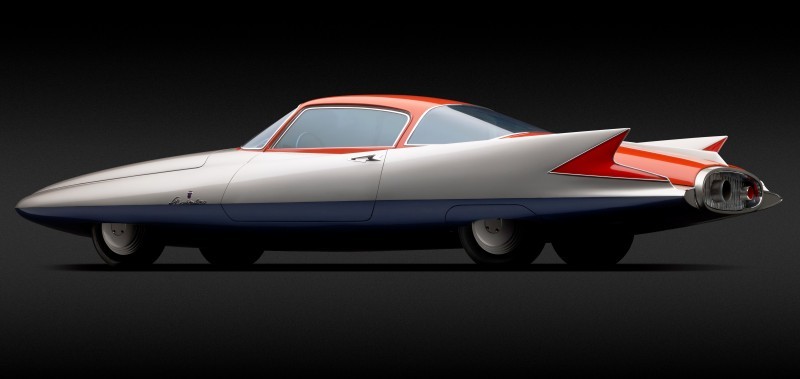 Atlanta Dream Cars - 1955 Chrysler Streamline X Ghilda by GHIA is Turbine Car Ideal 1