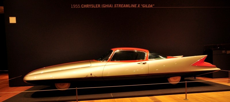 Atlanta Dream Cars - 1955 Chrysler Streamline X Ghilda by GHIA is Turbine Car Ideal 10