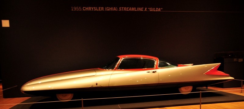 Atlanta Dream Cars - 1955 Chrysler Streamline X Ghilda by GHIA is Turbine Car Ideal 11