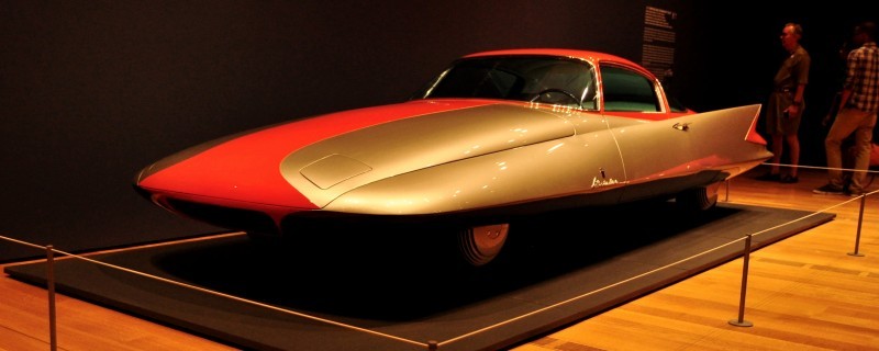 Atlanta Dream Cars - 1955 Chrysler Streamline X Ghilda by GHIA is Turbine Car Ideal 14