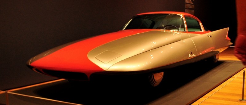 Atlanta Dream Cars - 1955 Chrysler Streamline X Ghilda by GHIA is Turbine Car Ideal 15