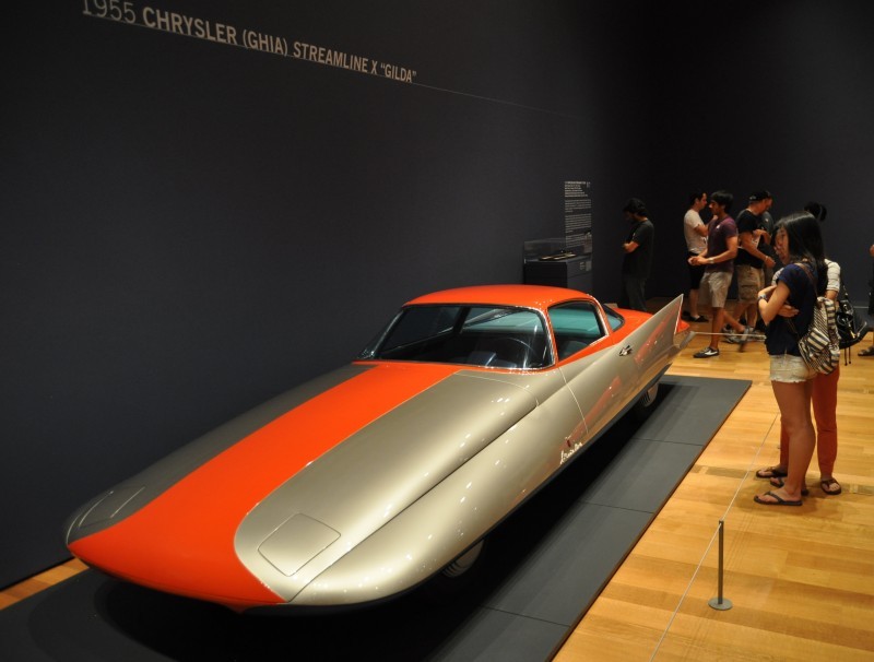 Atlanta Dream Cars - 1955 Chrysler Streamline X Ghilda by GHIA is Turbine Car Ideal 18