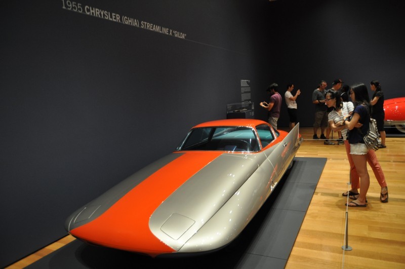 Atlanta Dream Cars - 1955 Chrysler Streamline X Ghilda by GHIA is Turbine Car Ideal 19