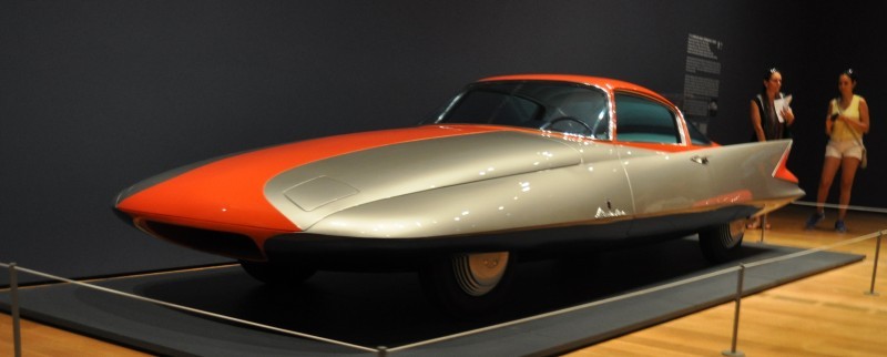 Atlanta Dream Cars - 1955 Chrysler Streamline X Ghilda by GHIA is Turbine Car Ideal 23