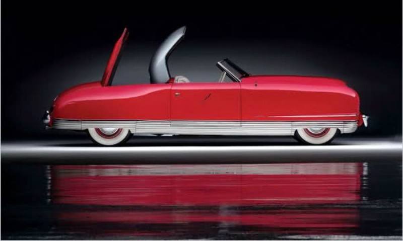 Atlanta Dream Cars Showcase - 1941 Chrysler Thunderbolt Is Aero Convertible Coupe 3