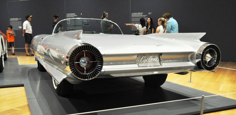 Atlanta Dream Cars Showcase - 1959 Cadillac Cyclone XP-74 Is Rocket Nose and Tailfin Bliss 24
