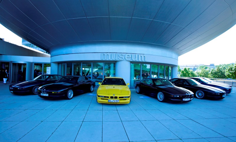 BMW E31 840i, 850i and 850CSi Celebrate 25th-Anniversary Homecoming in Munchen 20