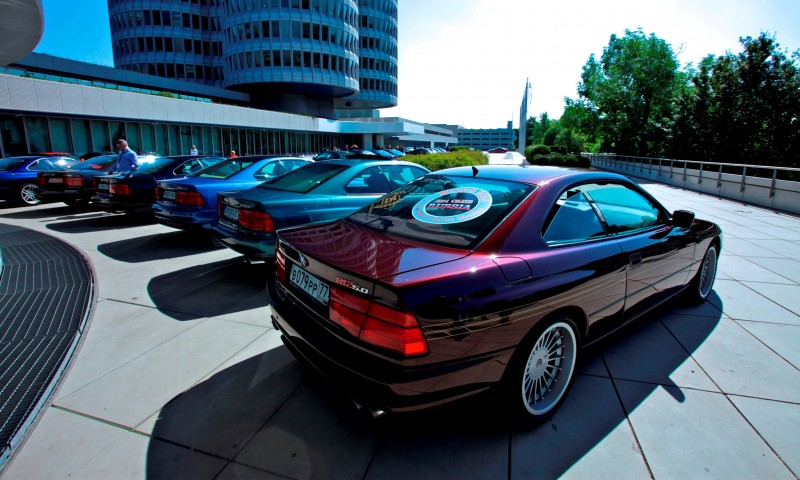 BMW E31 840i, 850i and 850CSi Celebrate 25th-Anniversary Homecoming in Munchen 21