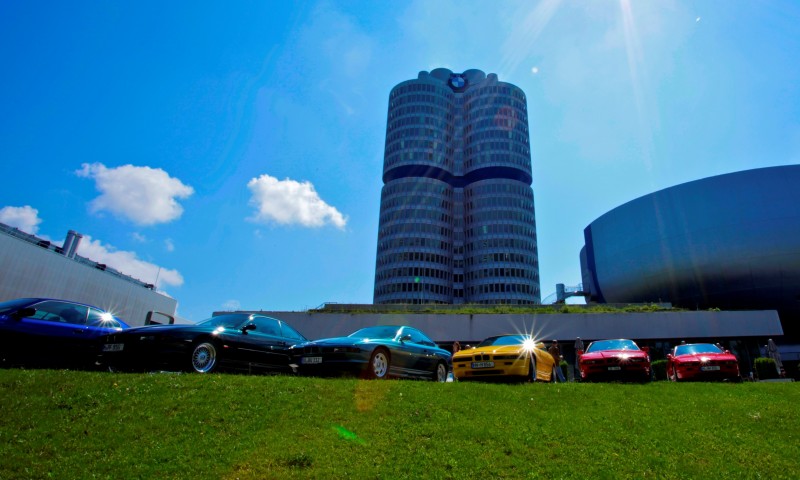 BMW E31 840i, 850i and 850CSi Celebrate 25th-Anniversary Homecoming in Munchen 26