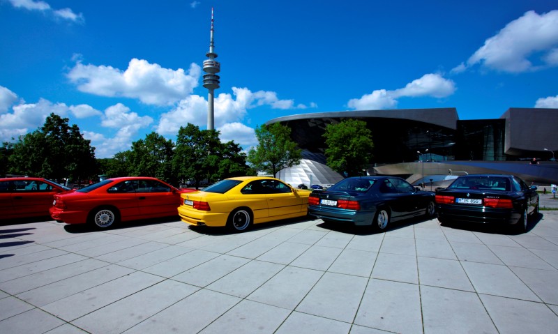 BMW E31 840i, 850i and 850CSi Celebrate 25th-Anniversary Homecoming in Munchen 27