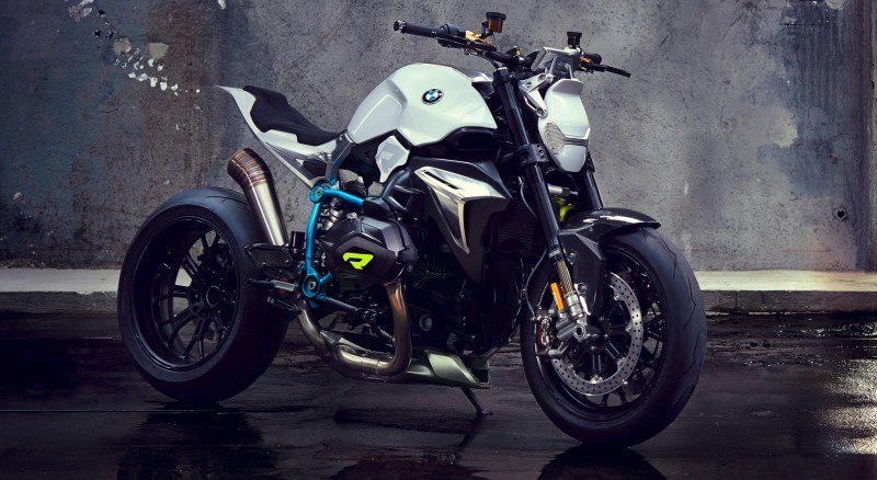 BMW Motorrad - Concept Roadster is Boxer Basics Motorcycle for Lake Cuomo 17
