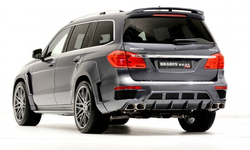 BRABUS B63S 700 Widestar Upgrades for Mercedes-Benz GL-Class Are Ready for Hollywood A-List 15