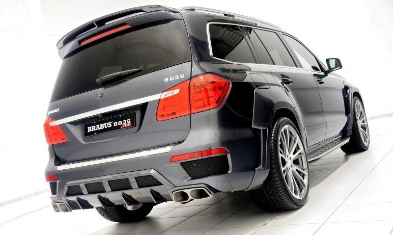 BRABUS B63S 700 Widestar Upgrades for Mercedes-Benz GL-Class Are Ready for Hollywood A-List 16