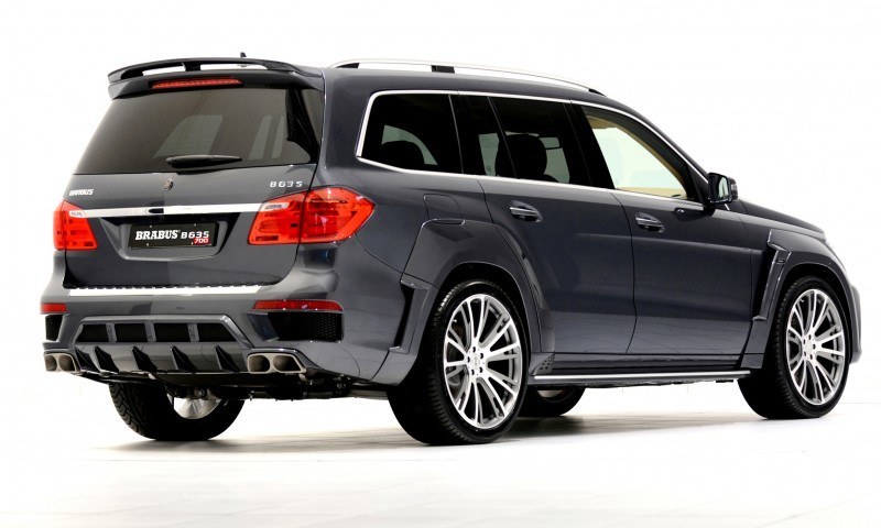 BRABUS B63S 700 Widestar Upgrades for Mercedes-Benz GL-Class Are Ready for Hollywood A-List 2