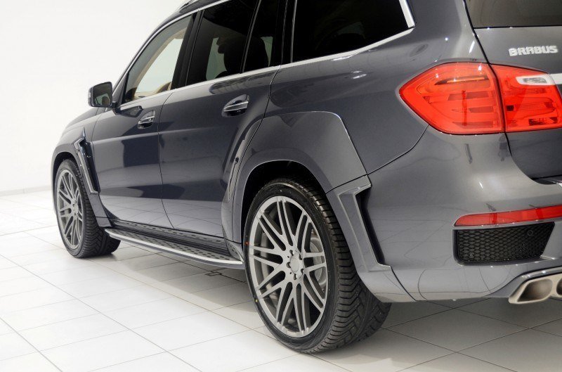 BRABUS B63S 700 Widestar Upgrades for Mercedes-Benz GL-Class Are Ready for Hollywood A-List 20