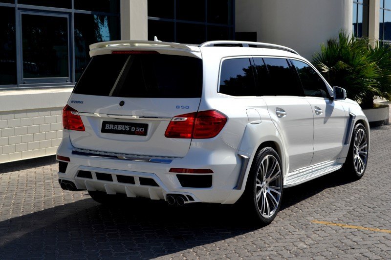 BRABUS B63S 700 Widestar Upgrades for Mercedes-Benz GL-Class Are Ready for Hollywood A-List 51