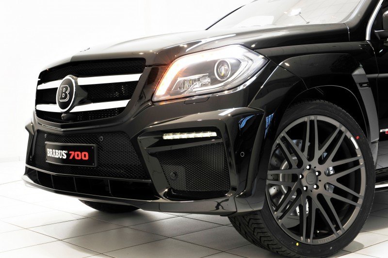 BRABUS B63S 700 Widestar Upgrades for Mercedes-Benz GL-Class Are Ready for Hollywood A-List 64