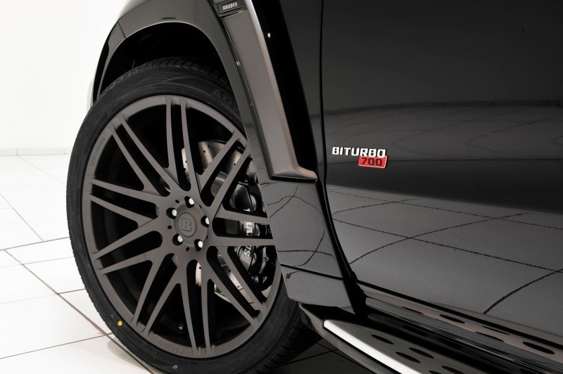 BRABUS B63S 700 Widestar Upgrades for Mercedes-Benz GL-Class Are Ready for Hollywood A-List 65