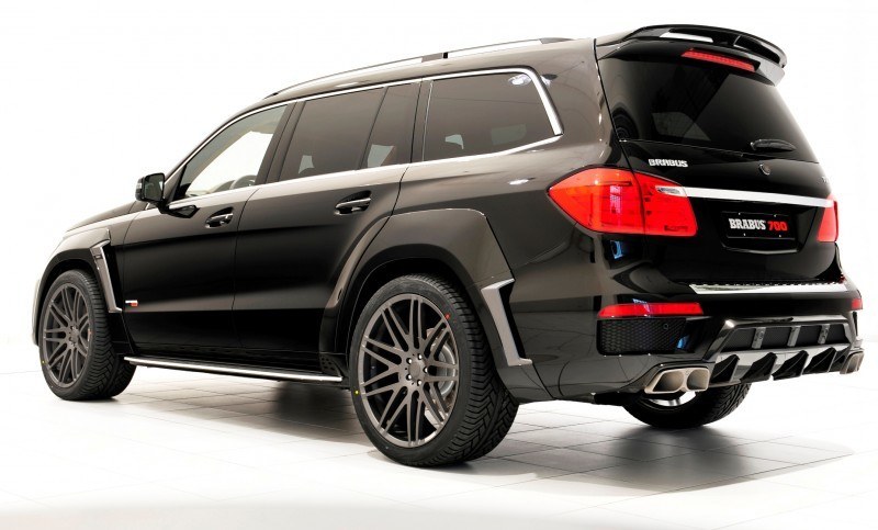 BRABUS B63S 700 Widestar Upgrades for Mercedes-Benz GL-Class Are Ready for Hollywood A-List 69