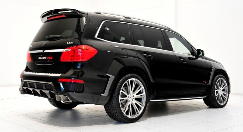 BRABUS B63S 700 Widestar Upgrades for Mercedes-Benz GL-Class Are Ready for Hollywood A-List 70