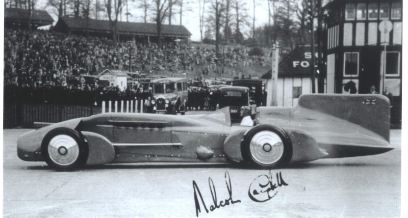 Bluebird V and Bluebird CN7 Reunited and Viewable by Public at Beaulieu National Motor Museum 22