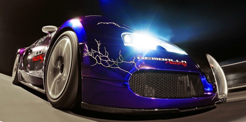 Bugatti Veyron Lightning Wrap by CAM SHAFT for Gemballa GmbH 1