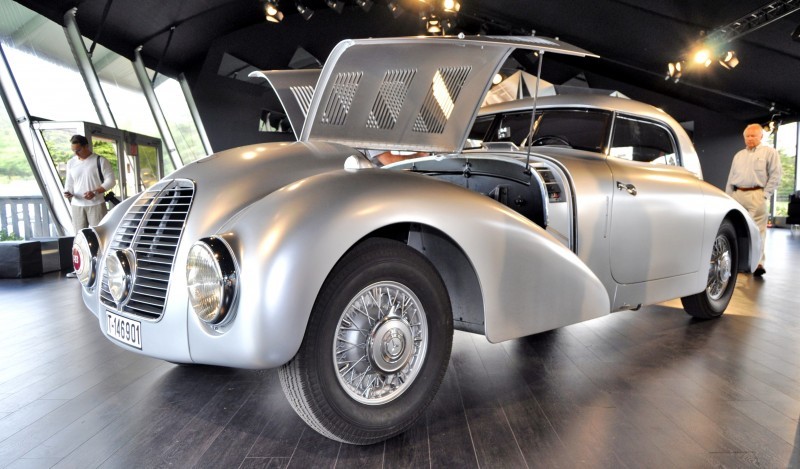 Car-Revs-Daily.com 1938 Mercedes-Benz 540K Streamliner is One-Off Coupe With Wrap-Around Glass and Aero-Smooth Design 16